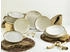 CreaTable Tafelservice Nature Collection (12-tlg.) Cremefarben mit Sprenkeln