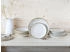 CreaTable Tafelservice Nature Collection (12-tlg.) Cremefarben mit Sprenkeln