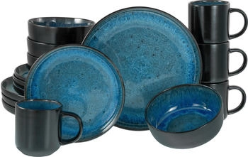 CreaTable Nordic Fjord 16-teilig Blau CreaTable Nordic Fjord 16-teilig Blau