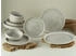 CreaTable Uno Athena Geschirrset 12-tlg Cremeweiß