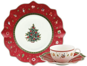 Villeroy & Boch Toy's Delight Kaffeeservice 18-teilig Rot