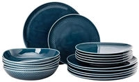 Rosenthal Teller-Set 18-tlg. Junto Ocean Blue