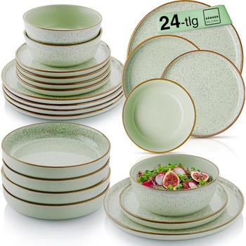 Sänger VALUE COLLECTION Rio Minze Tafelservice 24 teilig