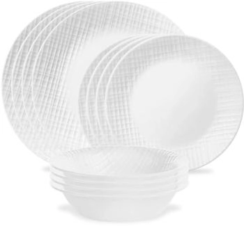 Corelle Vitrelle Geschirr- Set 12tlg. für 4 Personen