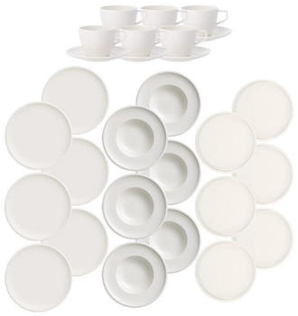 Villeroy & Boch Kombiservice Artesano Original Geschirr-Set 30er Set (30-tlg), Porzellan