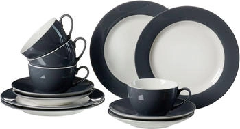 Ritzenhoff & Breker Kaffeeservice 12 tlg. Doppio anthrazit