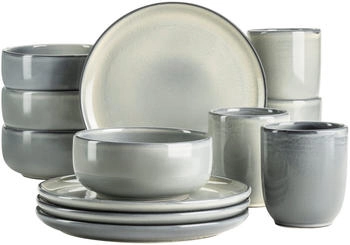 M&auml;ser Service Livo Fr&uuml;hst&uuml;cks-Set gr&uuml;n 4 Personen 12-teilig