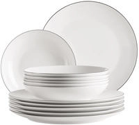 M&Auml;SER Tafelservice "FELISE, aus Porzellan" Teller Set, Geschirr-Set, Service