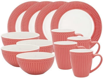Greengate Alice Frühstücksset coral Set12