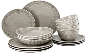 Rosenthal Geschirr-Set 16-tlg. Junto Pearl Grey