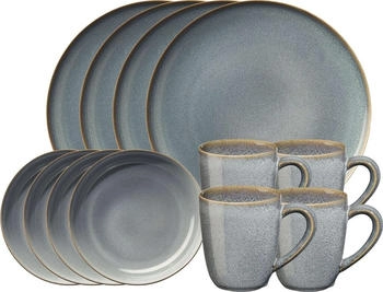 ASA SAISONS Frühstücksset denim 12tlg