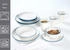 Ritzenhoff & Breker Kombiset Adela 20-tlg., Geschirr-Set, Porzellan, Blau 436341
