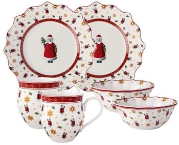 Villeroy & Boch Toy's Delight Fr&uuml;hst&uuml;cks-Set Santa 6-tlg.