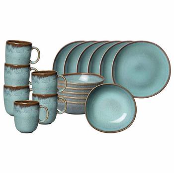 Villeroy & Boch like. by Lave glac&eacute; Fr&uuml;hst&uuml;cks-Set 18-teilig DS