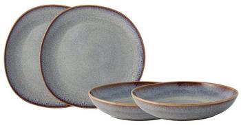 Villeroy & Boch like. by Lave beige Tafelset 4-tlg.