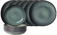 TAFEL-SET Lave Gris 12-tlg.