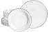 CreaTable 21966, Chef Collection Black Line, Tafelservice 12-tlg, Porzellan