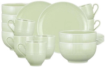 Seltmann Weiden Amina Seladon Frühstücks-Set 18 tlg.