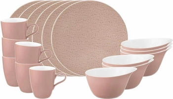 Seltmann Weiden Life Fashion Frühstücks-Set 18-teilig Posh Rose
