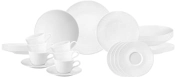 Seltmann Weiden Life Fashion Kombiservice 30-teilig Luxury White