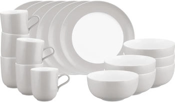Seltmann Weiden Liberty Pure Colors Frühstücks-Set 18-teilig New Grey