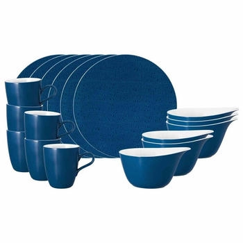 Seltmann Weiden Life Fashion Frühstücks-Set 18-teilig Classic Blue