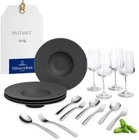 Villeroy & Boch Manufacture Teller-Set, 12-teilig EC Schwarz