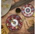CreaTable 24009, Sumaya Red, Tellerset 18-tlg, Steingut