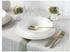 CreaTable 16623, Fleur Royal Creme Weiss, Tafelservice 12-tlg, Porzellan