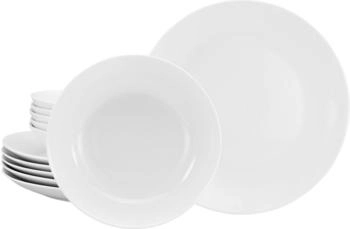 CreaTable 21925, Luna Weiss, Tafelservice 12-tlg, Porzellan