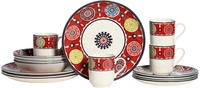 CreaTable Kombiservice "Sumaya, Kombi-Service 16-tlg" Mandala Motive
