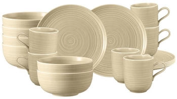 Seltmann Weiden Terra Fr&uuml;hst&uuml;cks-Set 18-teilig sandbeige