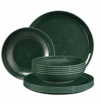 Seltmann Weiden Terra Tafelservice 12-teilig moosgr&uuml;n