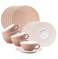 Seltmann Weiden Life Fashion Teeservice 18-teilig - Posh Rose