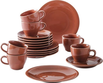 Kahla Kaffeeservice 18tlg. Homestyle siena red 1T0419A93020W