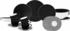 Seltmann Weiden Life Fashion Kombiservice 30-teilig Glamorous Black