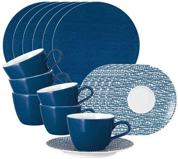 Seltmann Weiden Life Fashion Kaffeeservice 18-teilig Classic Blue
