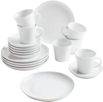 Kahla Kaffeeservice 18tlg. Update weiß 32A175A90032C