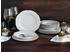 CreaTable 24590, Arianne Weiss, Tafelservice 12-tlg, Porzellan
