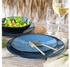 CreaTable 23958, Capri Blau, Tellerset 12-tlg, Steinzeug