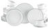 CreaTable 21967, Chef Collection Black Line, Kombiservice 30-tlg, Porzellan
