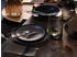 CreaTable 24345, Catania Anthrazit, Tellerset 12-tlg, Steinzeug