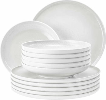 Seltmann Weiden Sento Home Aura White Tafelservice 12-tlg.