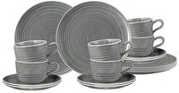 Seltmann Weiden Terra Kaffeeservice 18-teilig - Perlgrau
