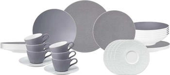 Seltmann Weiden Life Fashion Kombiservice 30-teilig Elegant Grey