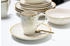 CreaTable 14699, Nature Collection Natural Living, Kombiset 16-tlg, Steinzeug