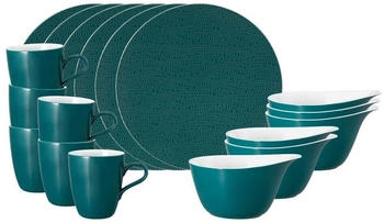 Seltmann Weiden Life Fashion Frühstücks-Set 18-teilig Trendy Petrol