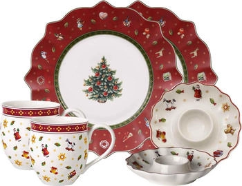 Villeroy & Boch Toy's Delight Fr&uuml;hst&uuml;cks-Set 6-teilig rot DS