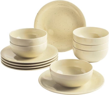 Kahla Tafelservice 12tlg. Homestyle natural Baumwolle 1T0624A93024W