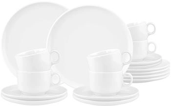 Seltmann Weiden Weiden Sento Home Kaffeeservice 18-teilig Weiß